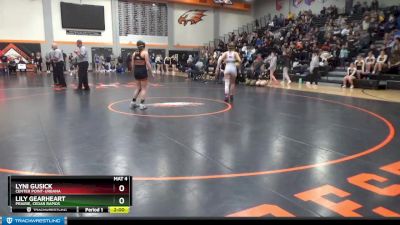 G-14 lbs Round 1 - Lily Gearheart, Prairie, Cedar Rapids vs Lyni Gusick, Center Point-Urbana