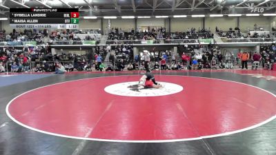 114 lbs Semifinal - Sybella Landrie, Berlin vs Maisa Allen, Otter Valley