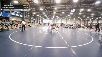 145 lbs Rr Rnd 3 - Will McNeal, TDWC Maniacs Blue - HSB vs James Sievers, MF Dynasty - HSB