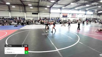 138 lbs Consi Of 32 #2 - Talin John, AZ Heat WC vs Jesus Viveros, Live Training