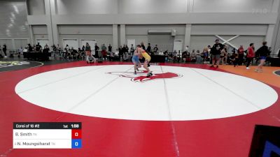 132 lbs Consi Of 16 #2 - Benjamin Smith, Tn vs Nathaniel Moungsiharat, Tn