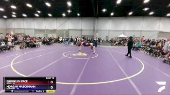 122 lbs 2nd Wrestleback (16 Team) - Brooklyn Pace, Utah vs Morgan Maschmann, Nebraska