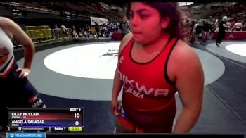 180 lbs Round 2 (16 Team) - Alex Perez, SDIKWA vs Kendra Wise, OCWA