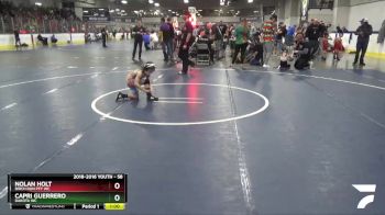 58 lbs Cons. Round 3 - Capri Guerrero, Dakota WC vs Nolan Holt, Birch Run PFY WC