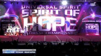 Cheer Extreme - Richmond - Senior Savage [2026 L4.2 Senior Coed Day 1] 2026 Spirit of Hope Grand Nationals