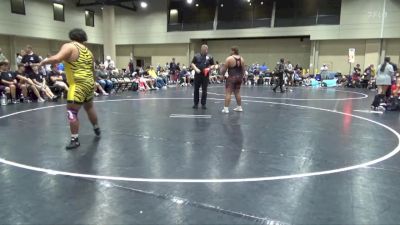 285 lbs Round 2 (6 Team) - Jett Johnson, Guerilla WC vs Noah Glosson, Team North Sip