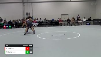 195 lbs Round 2 (6 Team) - Mason Ellis, Stronghold vs Anthony Harris, POWA