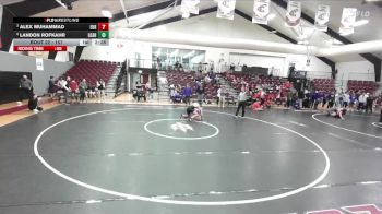 157 lbs Quarterfinal - Alex Muhammad, Eureka vs Landon Rofkahr, University Of The Ozarks