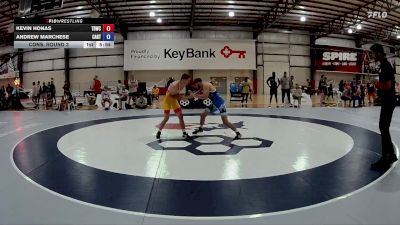 63 kg Cons. Round 3 - Kevin Honas, Tiger Den Wrestling Club vs Andrew Marchese, Castleton RTC