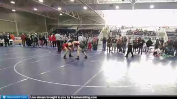 160 lbs Champ. Round 1 - Gabe Lake, Flathead Valley Wrestling Club vs Conner Zamani, Utah