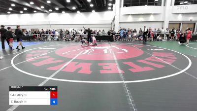 102 lbs Rd Of 16 - Jerry Barry, Oh vs Elijah Baugh, Tn