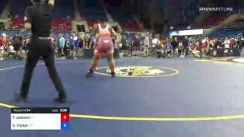 285 lbs Round Of 64 - Tyirek Jackson, Pennsylvania vs Gabe Walker, Montana