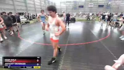 195 lbs Round 3 (8 Team) - David Calkins, California vs Cooper Frye, Ohio