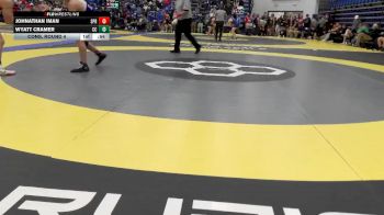 138 lbs Cons. Round 4 - Wyatt Cramer, Columbia City vs Johnathan Iman, Springfield