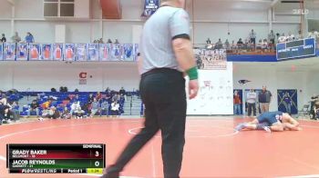 285 lbs Semis & Wb (16 Team) - Jacob Reynolds, Garrett vs Grady Baker, Bellmont