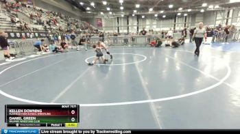 92 lbs 1st Place Match - Daniel Green, Billings Wrestling Club vs Kellen Downing, Flathead High School Wrestling