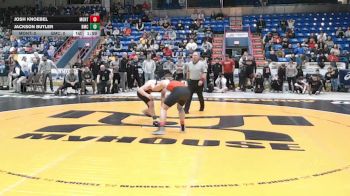 160 lbs Qtr-finals - Josh Knoebel, Montgomery Area vs Jackson Butler, Bishop McCort
