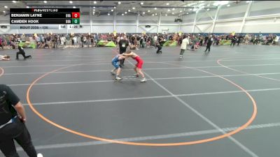 120 lbs Quarterfinal - Camden Hook, Unattached vs Benjamin Layne, Unattached