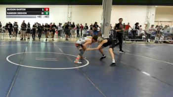 100 lbs Consi Of 8 #1 - Jaxson Barton, IL vs Kamden DeShon, OH