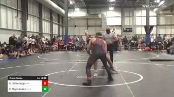 215 lbs Consolation - Brier Uhlenhopp, Immortal vs Broc Shymansky, Os/wn