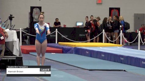 Hannah Brown - Double Mini Trampoline - 2019 Canadian Gymnastics Championships - TG
