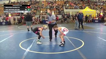 72 lbs Cons. Round 2 - Ace Dettwiller SE4, Regulators vs Braxton Slagle C3, Teays Valley