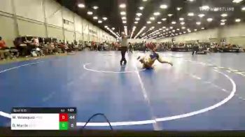 125 lbs Rr Rnd 3 - Miles Velasquez, Oklahoma Elite 14U vs Daniel Morris, Best Trained USA 14U