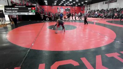 120 lbs Cons. Round 4 - Daniel Myint, Wilmette (LOYOLA) vs Colin Abordo, HUNTLEY