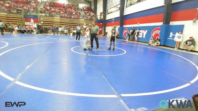 67-73 lbs Rr Rnd 2 - Jax Rowan, Coweta Tiger Wrestling vs Hollis Federico, Muskogee Rougher Youth Wrestling