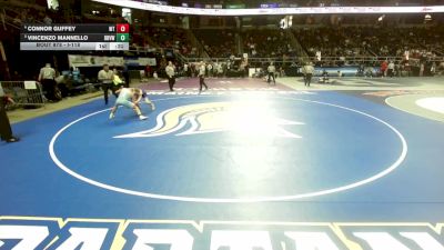 I-118 lbs Cons. Semi - Vincenzo Mannello, Briarcliff/Byram Hills/Valhalla/Westlake vs Connor Guffey, Webster Thomas