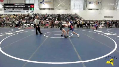 124 lbs Champ. Round 2 - Sardorbek Salohitdinov, Willpower Wrestling Club vs Bradley Maranville, 518 Grapplers