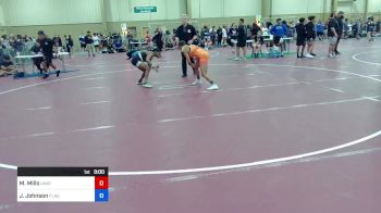 115 lbs Final - Mariah Mills, Unattached vs Joslyn Johnson, Flagler Wrestling Club