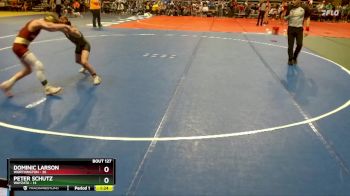 90 lbs Cons. Round 1 - Dominic Larson, Worthington vs Peter Schutz, Wayzata