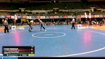 197 lbs Round 3 (3 Team) - William Baldwin, Averett vs Tyler Phenegar, Elizabethtown College