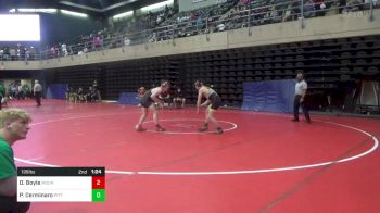 135 lbs Consi-qtrs - Owen Boyle, Mount Laurel vs Paul Cerminaro, Pittsburgh