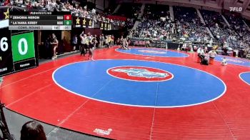 135 lbs Cons. Round 1 - Zenobia Heron, Rockdale County vs La`Hana Kirby, Norcross