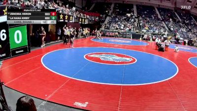 135 lbs Cons. Round 1 - Zenobia Heron, Rockdale County vs La`Hana Kirby, Norcross