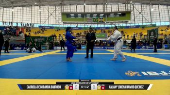 Kauany Lorena Ramos Queiroz vs Gabriela De Miranda Barroso 2026 Brasileiro Jiu-Jitsu IBJJF