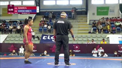 72 kg Rr Rnd 2 - Alexandria Junis Glaude, United States vs Yanet Ursula Sovero Nino, Peru