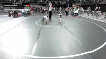 45 lbs Semifinal - Carson Godfrey, Sicklerville vs Connor Yuhas, Buxton (NJ)