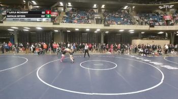 155 lbs Cons. Round 2 - Layla Mchenry, Schaumburg vs Natalia Myers, Downers Grove (South)
