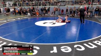 150 lbs Cons. Round 3 - Sebastian Echak, Mid Valley Wrestling Club vs Gabriel Reuter, Interior Grappling Academy