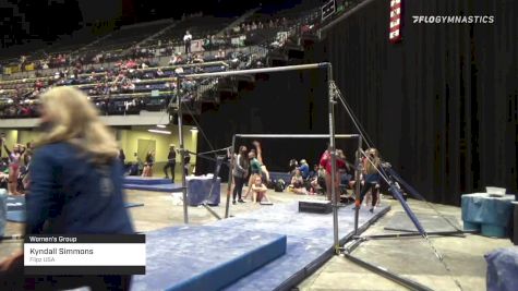 Kyndall Simmons - Women's Group, Flipz USA - 2021 Women's Xcel Region 4 Championships