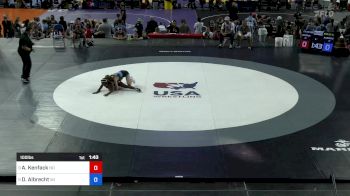 100 lbs Rnd Of 16 - Alicia Kenfack, ND vs Dilynn Albrecht, WI