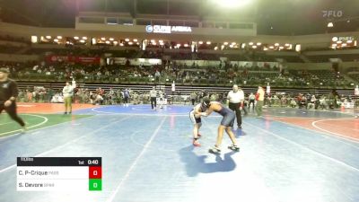 110 lbs Consi Of 8 #2 - Cezar Perez-Crique, Passaic vs Strider Devore, Sparta