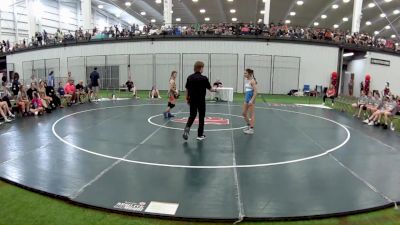 100 lbs Harper Kalo, Michigan vs Mia Nesbitt, Pennsylvania Red