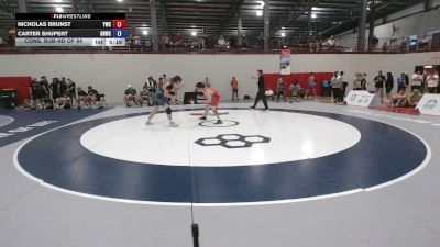 79 kg Cons. Sub-rd Of 64 - Nicholas Brunst, Yellowjacket Wrestling Club vs Carter Shupert, Great Neck Wrestling Club