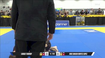 Lukas T Cherep vs Jose Carlos Cortez Lopez 2025 World IBJJF Jiu-Jitsu No-Gi Championship