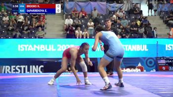 53 kg 1/8 Final - Karlee Sayuri BROOKS, United States vs Elmira Saparbekova, Kazakhstan