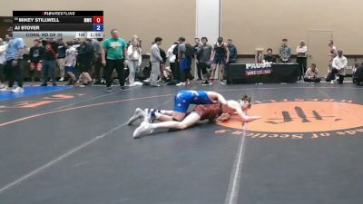 138 lbs Cons. Rd Of 32 - Mikey Stillwell, Malvern Wrestling Club vs AJ Stover